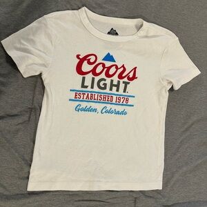 Women’s coors light t-shirt